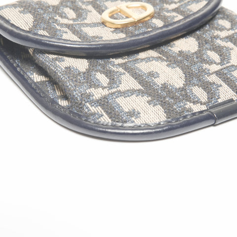 Christian Dior Trotter Canvas Coin Case Coin case canvas Navy WS24409