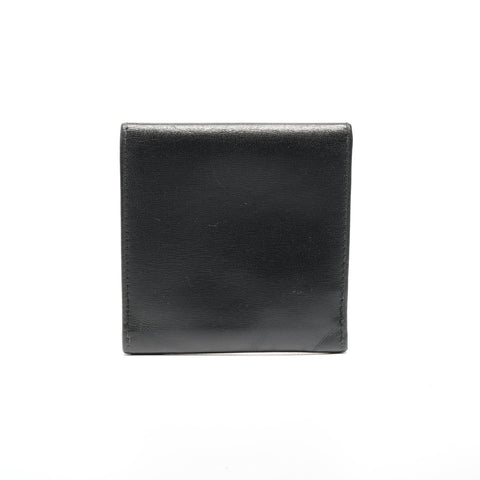 CARTIER leather Coin case black WS24411