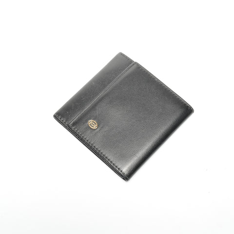 CARTIER leather Coin case black WS24411