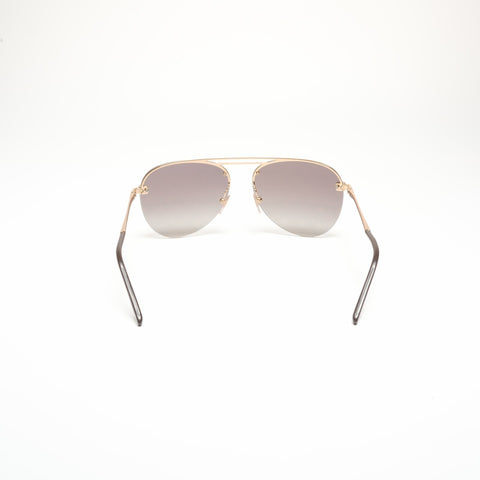 LOUIS VUITTON 2023 Clockwise Sunglasses sunglasses Brown WS24413