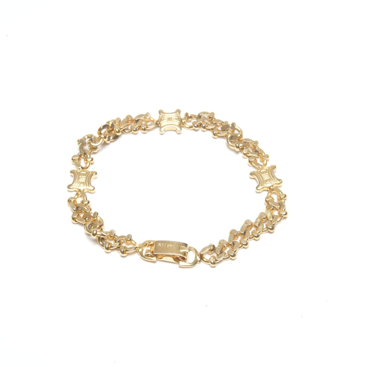CELINE Triomphe bracelet gold WS24416 – NUIR VINTAGE
