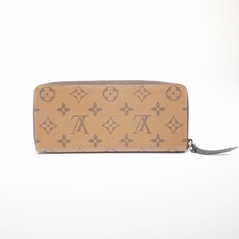 LOUIS VUITTON Portefeuille Clemence Purse Brown WS24417