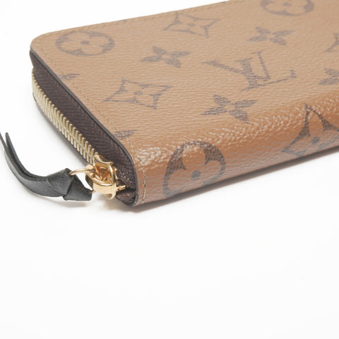 LOUIS VUITTON Portefeuille Clemence Purse Brown WS24417