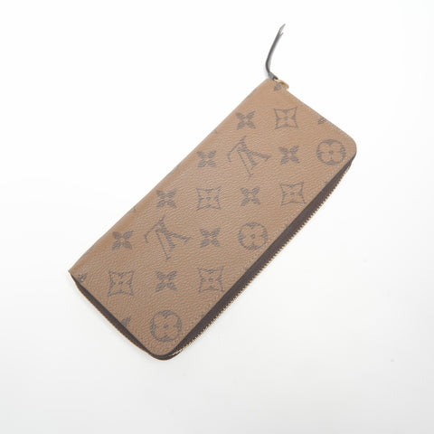 LOUIS VUITTON Portefeuille Clemence Purse Brown WS24417