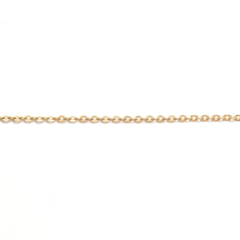 CHANEL 1982 COCO Mark Necklace gold WS24422