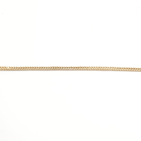 CHANEL B24C 2024 COCO Mark Ribbon Rhinestone Necklace gold WS24423