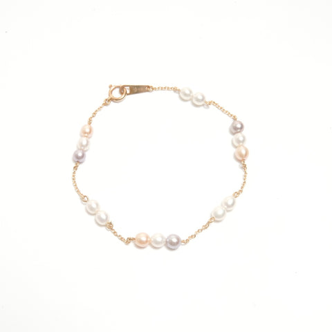 Tasaki Pearl TASAKI K18 Pearl bracelet gold WS24424