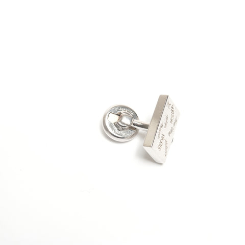 LOUIS VUITTON 2017 Damier Cufflinks with Case Other accessories Silver WS24426