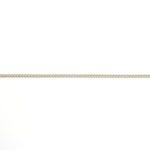 CHANEL B12A 2012 COCO Mark Rhinestone Necklace gold WS24428