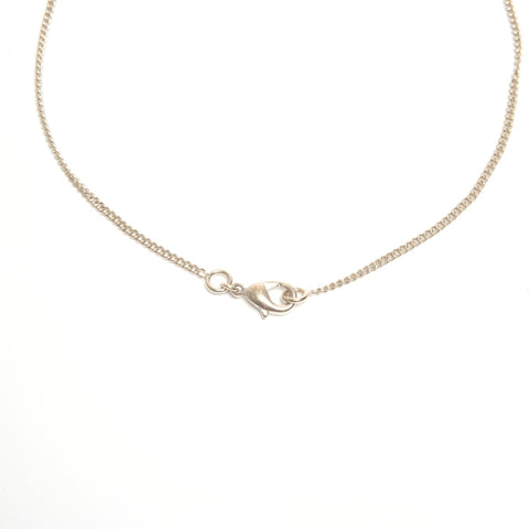 CHANEL B12A 2012 COCO Mark Rhinestone Necklace gold WS24428