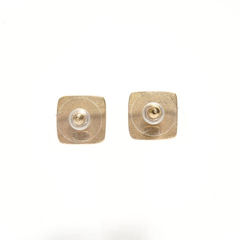 CHANEL 00C 2000 COCO Mark Square Pierce gold WS24430