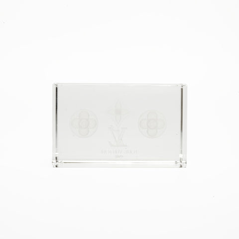 LOUIS VUITTON Randy Crystal Paperweight Other accessories clear WS24432