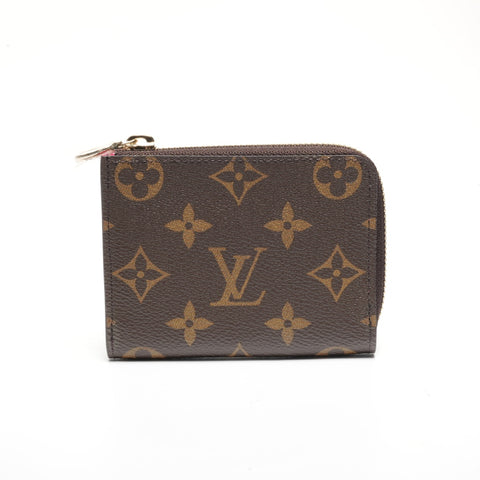 LOUIS VUITTON Portefeuille Noah Compact Pink Coin case Brown WS24436