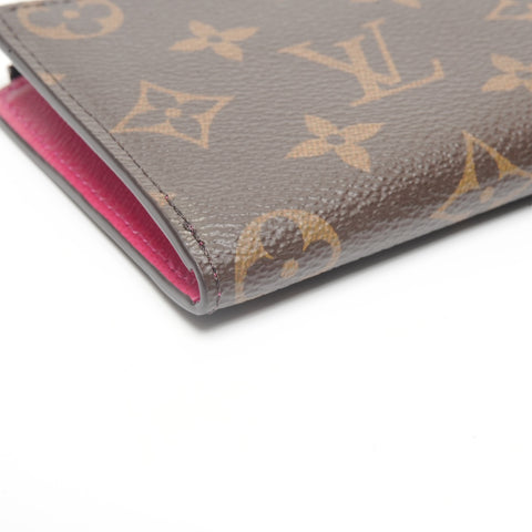 LOUIS VUITTON Portefeuille Noah Compact Pink Coin case Brown WS24436