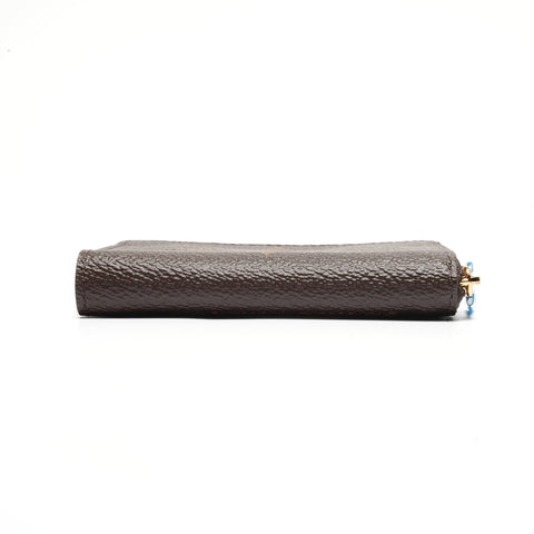 LOUIS VUITTON Monogram Giant Zip Around Purse Coin case Brown WS24438