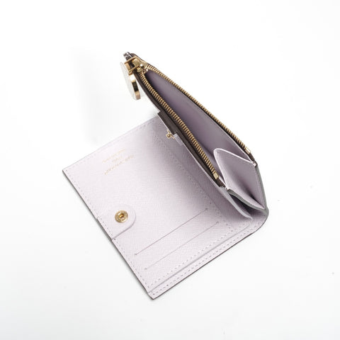 LOUIS VUITTON Monogram Misty Lilac Portefeuille Lisa Purple Bifold Wallet Brown WS24439