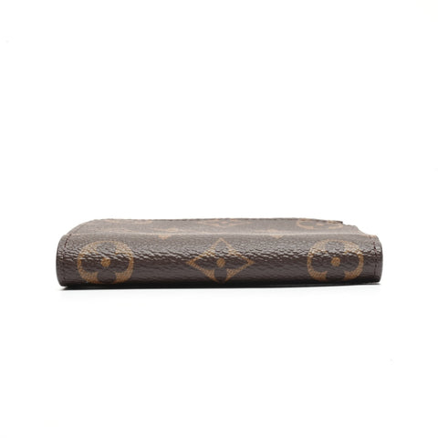 LOUIS VUITTON Monogram Misty Lilac Portefeuille Lisa Purple Bifold Wallet Brown WS24439