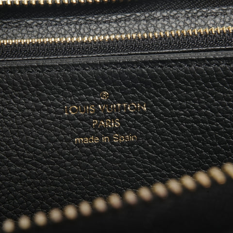 LOUIS VUITTON Monogram Zippy Wallet Empreinte Purse black WS24442