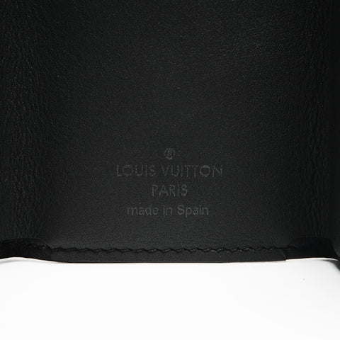 LOUIS VUITTON Monogram Discovery Compact Wallet Tri-fold wallet black WS24444