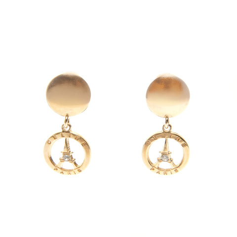 CELINE Eiffel tower Earring gold WS24452
