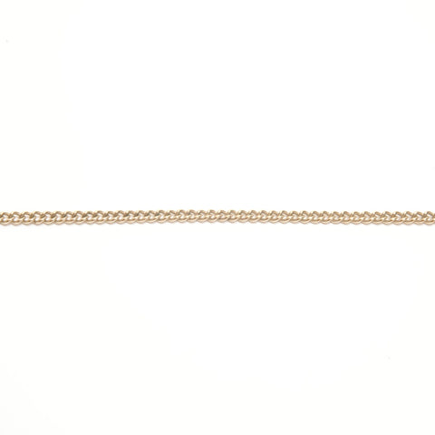 CHANEL B15 A 2015 COCO Mark Flower Rhinestone Necklace gold WS24464