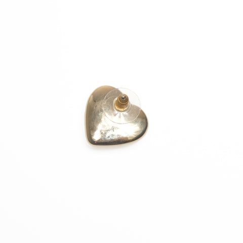 CHANEL B22 C 2022 COCO Mark Heart Fake Pearl Pierce gold WS24465