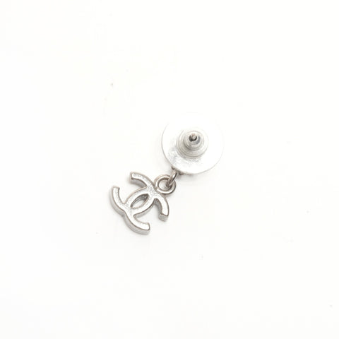 CHANEL 03 P 2003 COCO Mark Ladybug Pierce Silver WS24466