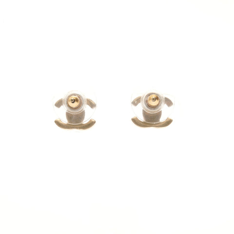 CHANEL 10 A 2010 COCO Mark Turn Lock Pierce gold WS24467