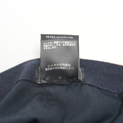 CHANEL 2023 COCO Mark Camellia Baseball cap multicolor WS24473