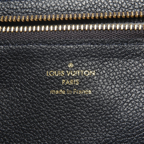 LOUIS VUITTON 2013 Monogram Portefeuille Secret Compact Wallet Coin case black WS24477
