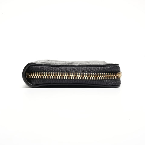 LOUIS VUITTON 2013 Monogram Portefeuille Secret Compact Wallet Coin case black WS24477