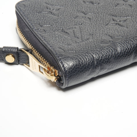 LOUIS VUITTON 2013 Monogram Portefeuille Secret Compact Wallet Coin case black WS24477