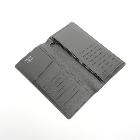 LOUIS VUITTON 2018 Monogram Portefeuille Brazza Purse black WS24480