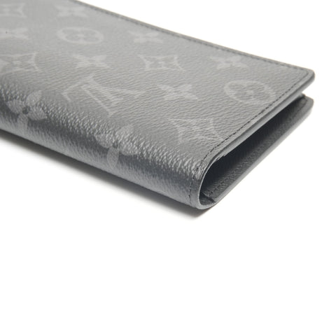 LOUIS VUITTON 2018 Monogram Portefeuille Brazza Purse black WS24480