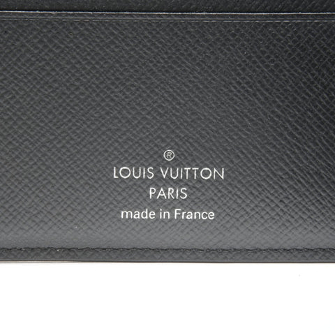 LOUIS VUITTON Monogram Eclipse Portefeuille Multiple Bifold Wallet black WS24484