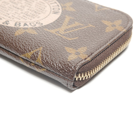 LOUIS VUITTON 2007 Complis T&B Pochette Cle Monogram Coin case Brown WS24487