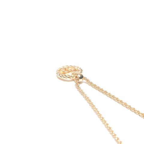 Christian Dior CD logo Necklace gold WS24506