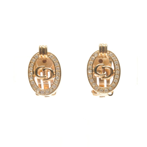 Christian Dior CD logo Earring gold WS24508