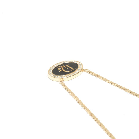Christian Dior logo Necklace gold WS24510