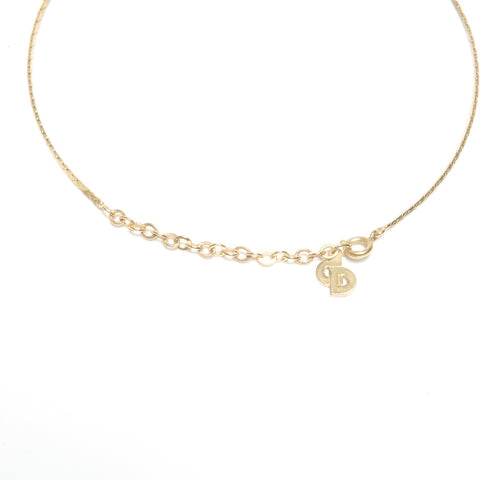 Christian Dior logo Necklace gold WS24510