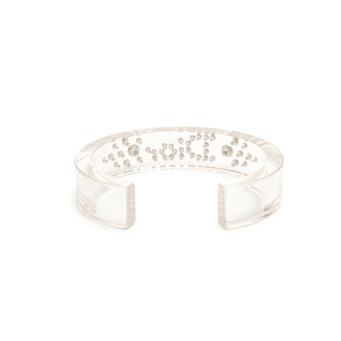Christian Dior Logo Clear Bangle bracelet clear WS24511