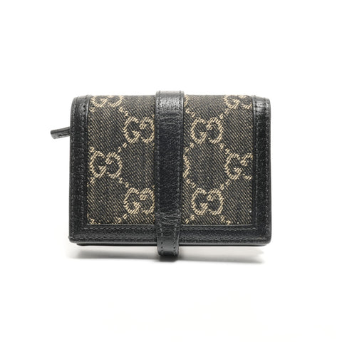 GUCCI GG Canvas Jackie Bifold Wallet black WS24516