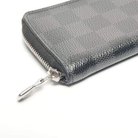 LOUIS VUITTON 2019 Damier Graphite Zippy Coin Purse Coin case black WS24521