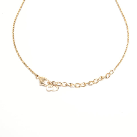 Christian Dior logo Necklace gold WS24526