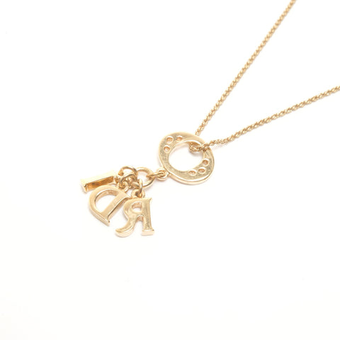 Christian Dior logo Necklace gold WS24526