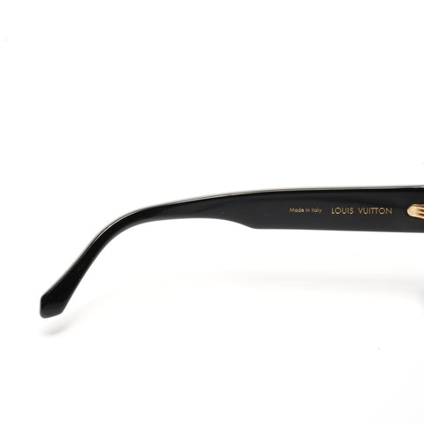 LOUIS VUITTON 2023 Optical LV Escape Blu-ray Glasses black WS24532