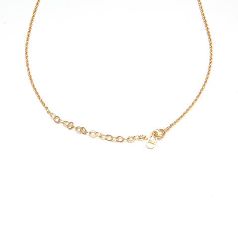 Christian Dior CD logo Necklace gold WS24534