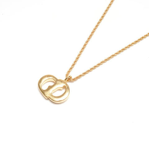 Christian Dior CD logo Necklace gold WS24534