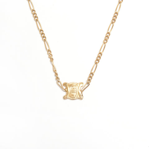 CELINE Triomphe Necklace gold WS24538