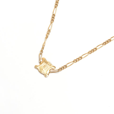 CELINE Triomphe Necklace gold WS24538